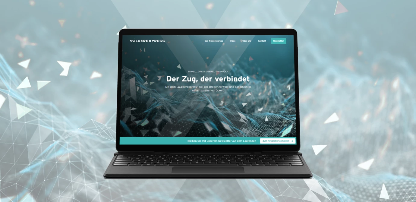 Die Verbindung zwischen Bregenzerwald und Rheintal im Internet: Unter www.waelderexpress.at ist eine Projektvorstellung des Mobilitätskonzepts online gegangen.